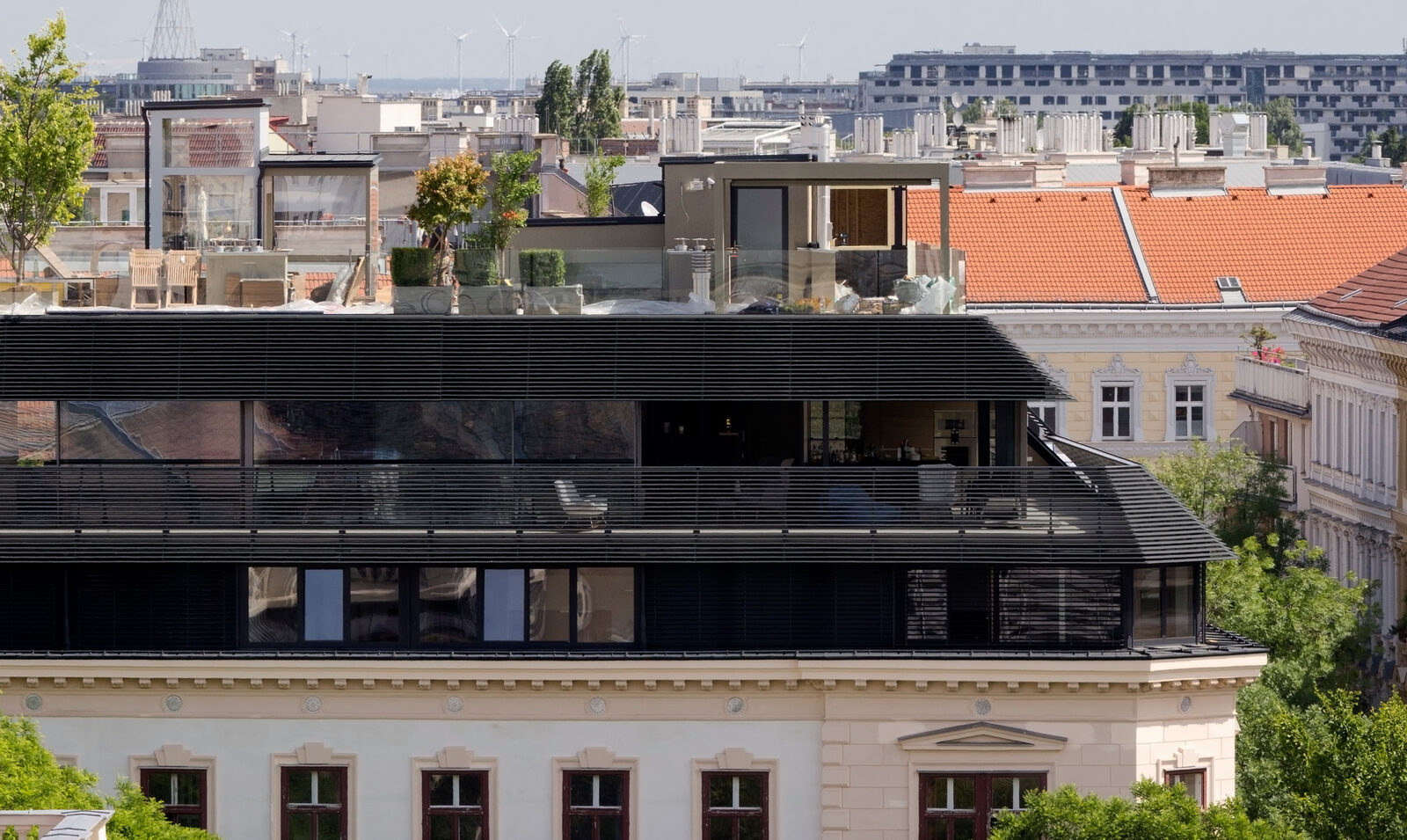 Roof expansion in the 3rd district of Vienna