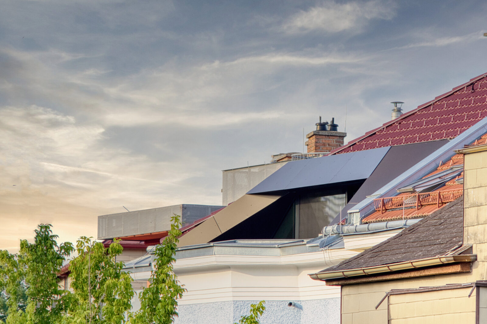 Roof expansion in the 13th district of Vienna